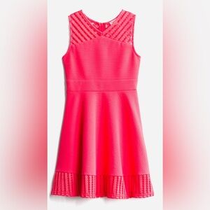 Chenault Girls Vicky Lattice Panel Dress